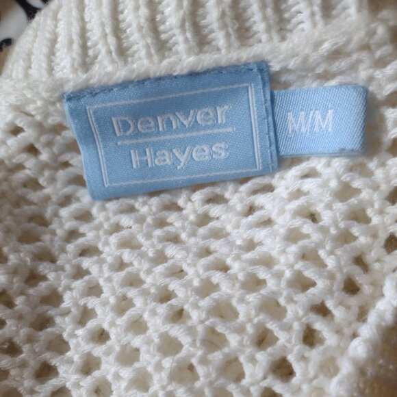 Gorgeous light weight white color button front top cardigan - Picture 4 of 4